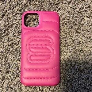 Pink Super Puff phone case